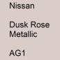 Preview: Nissan, Dusk Rose Metallic, AG1.